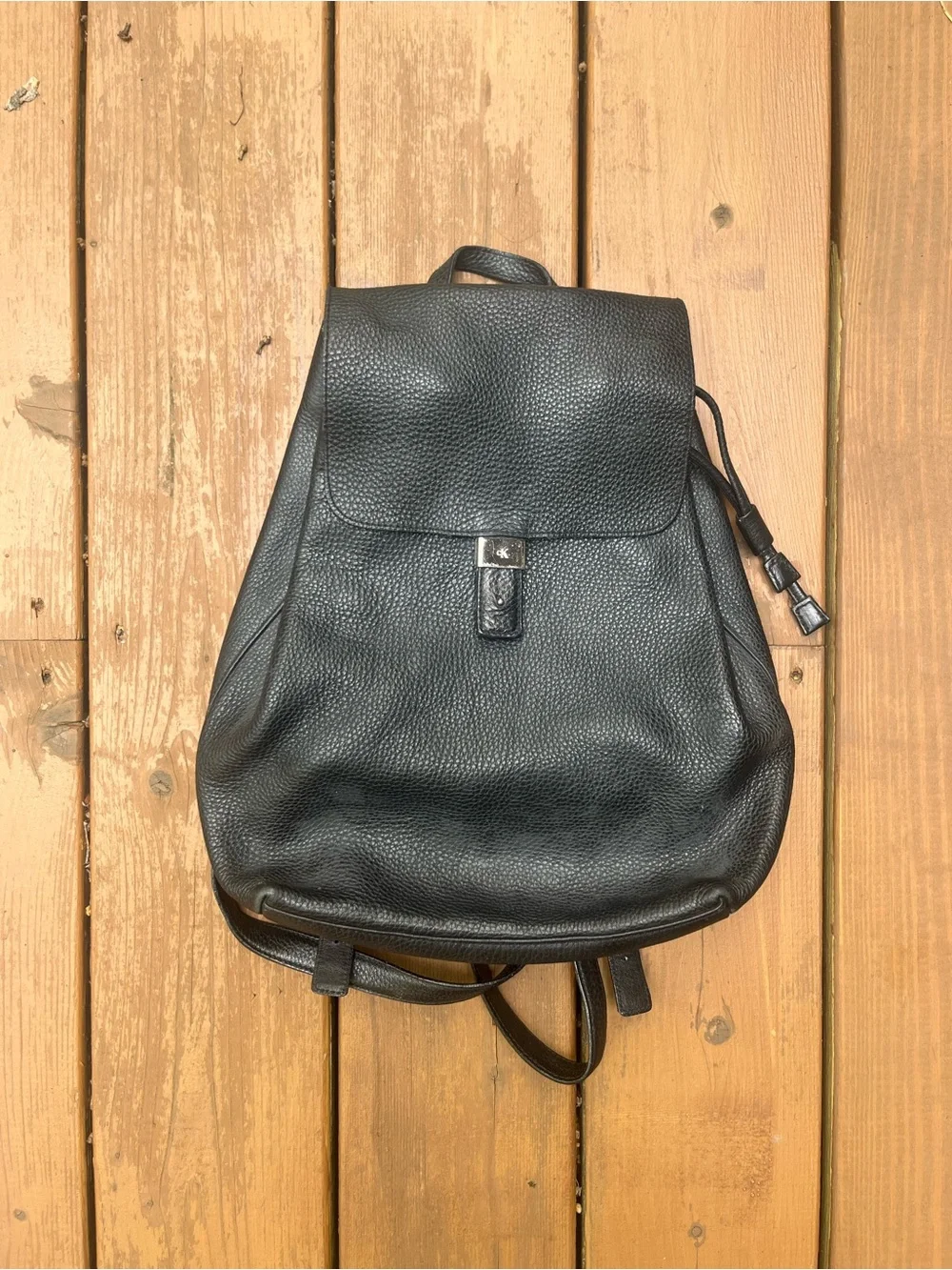 Leather Calvin Klein mini backpack